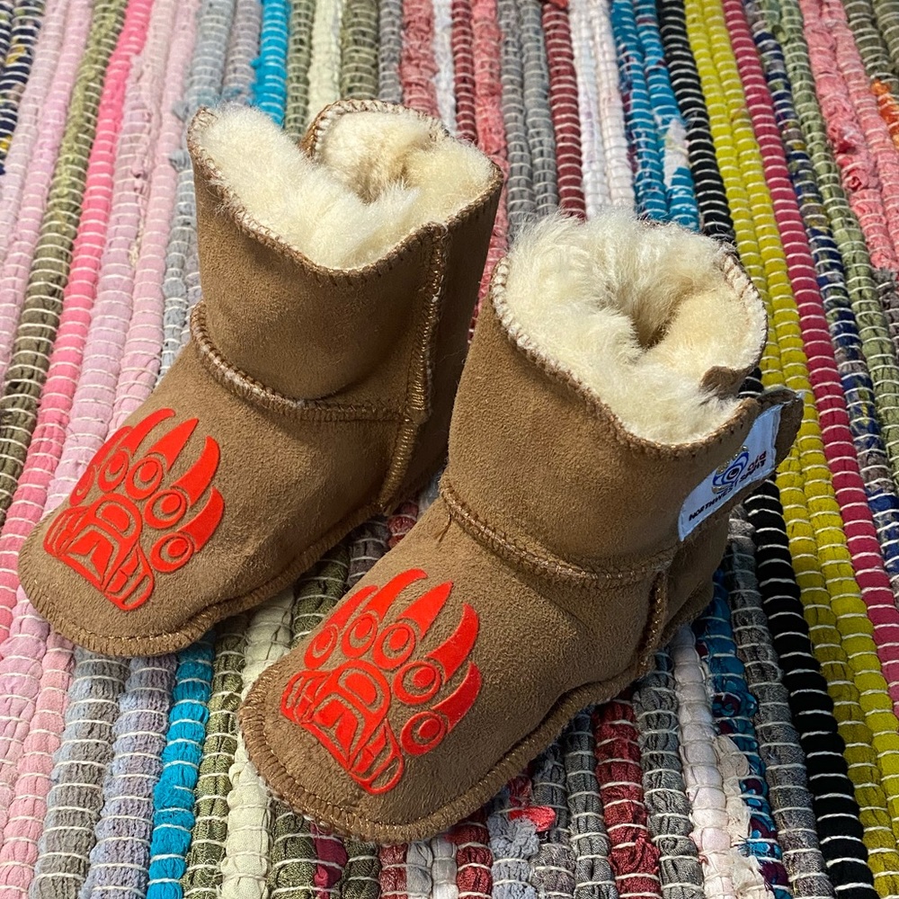 Winter Furr Baby Boots Large